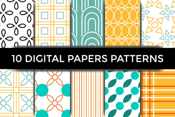 Download Colorful Digital Paper Pattern - Colorful digital paper Collection