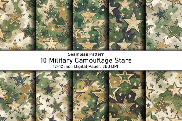 Download Military Camouflage Stars Pattern - Stars pattern Collection